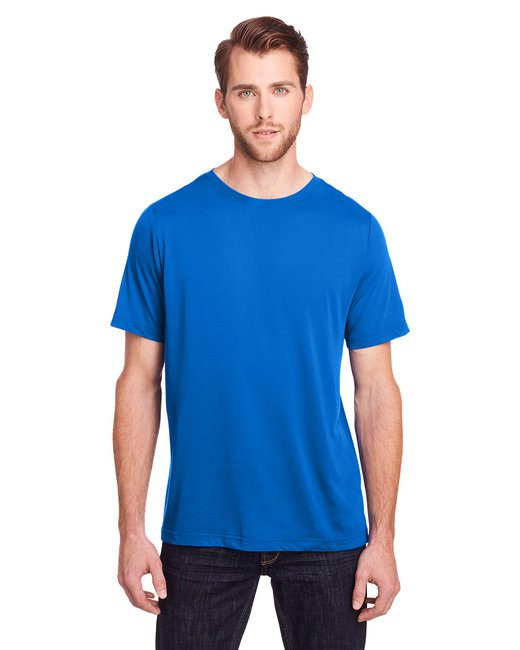 Core 365 Adult Fusion ChromaSoft Performance T-Shirt Electric Royal Blue