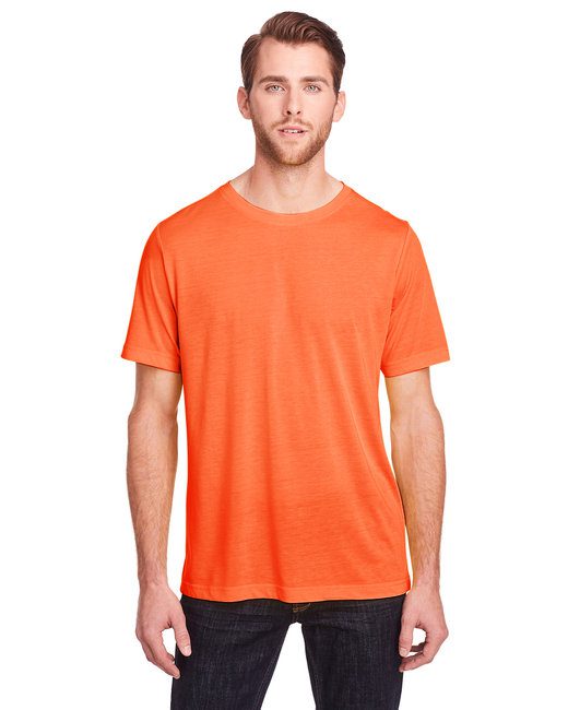 Core 365 Adult Fusion ChromaSoft Performance T-Shirt Orange