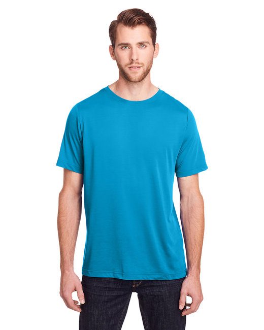 Core 365 Adult Fusion ChromaSoft Performance T-Shirt Electric Blue