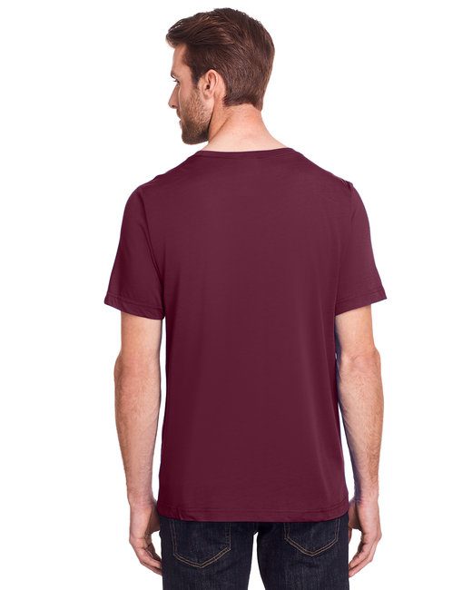 Core 365 Adult Fusion ChromaSoft Performance T-Shirt Burgundy Back