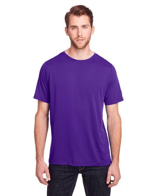 Core 365 Adult Fusion ChromaSoft Performance T-Shirt Purple