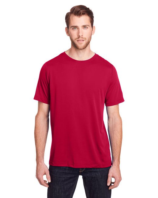 Core 365 Adult Fusion ChromaSoft Performance T-Shirt Red