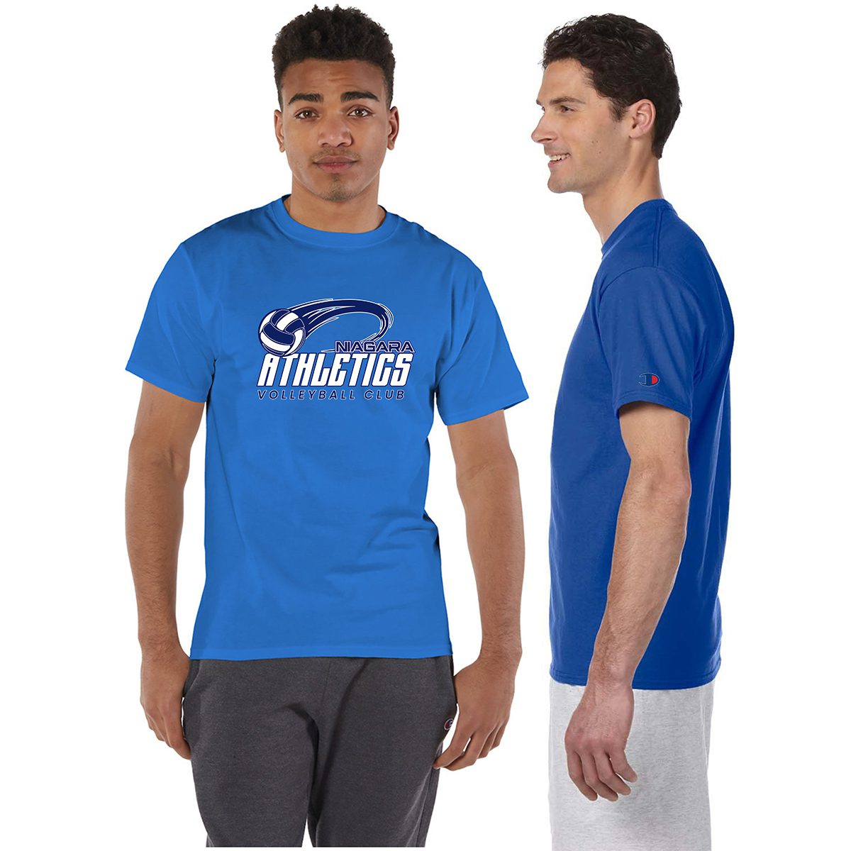 Niagara-Athletics-Volleyball-Clothing-2023-2024-with-New-Logo-T525C-Royal-Front-and-Side