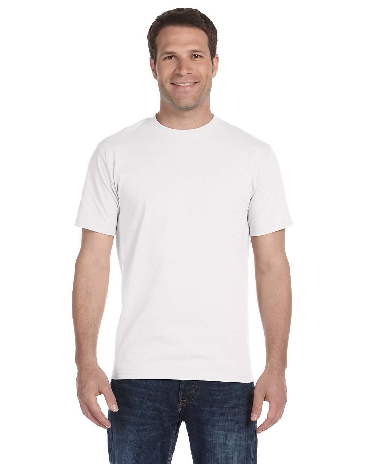 Gildan Adult 50/50 T-Shirt #8000 White