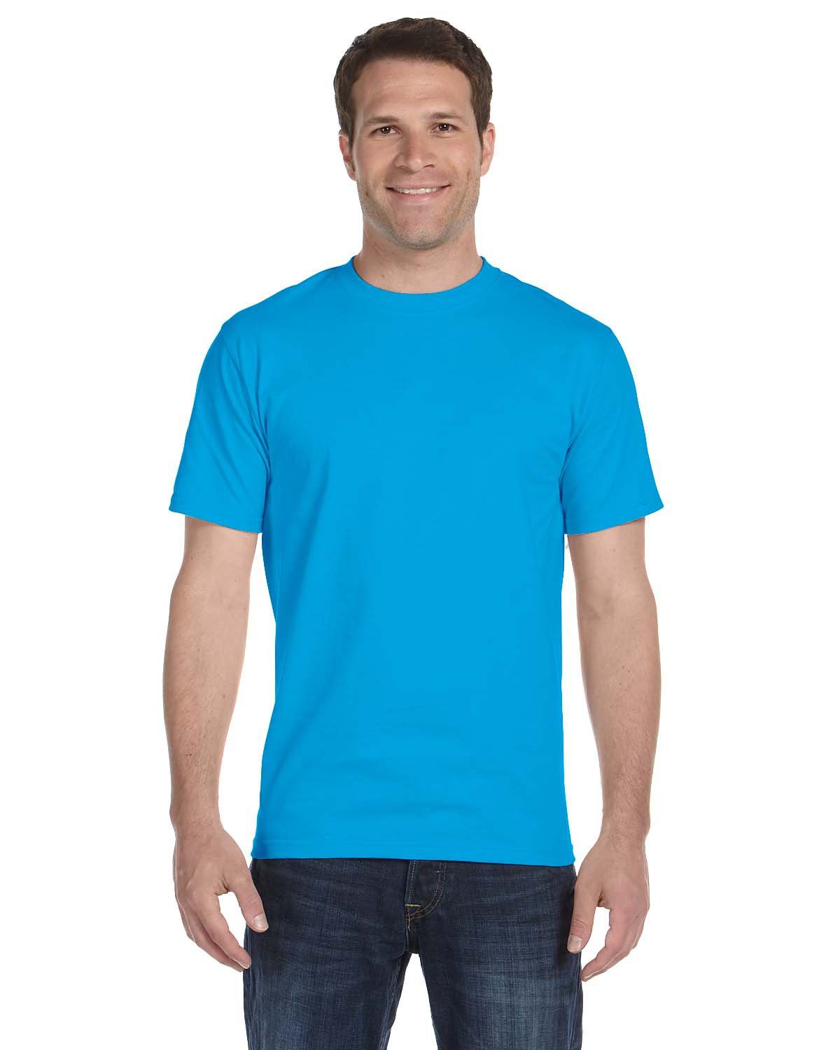 Gildan Adult 50/50 T-Shirt #8000 Sapphire