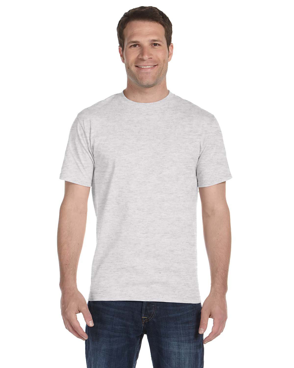 Gildan Adult 50/50 T-Shirt #8000 Ash Grey