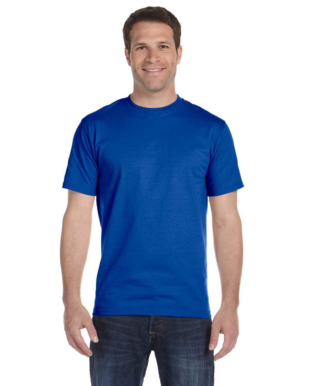Gildan Adult 50/50 T-Shirt #8000 Royal Blue
