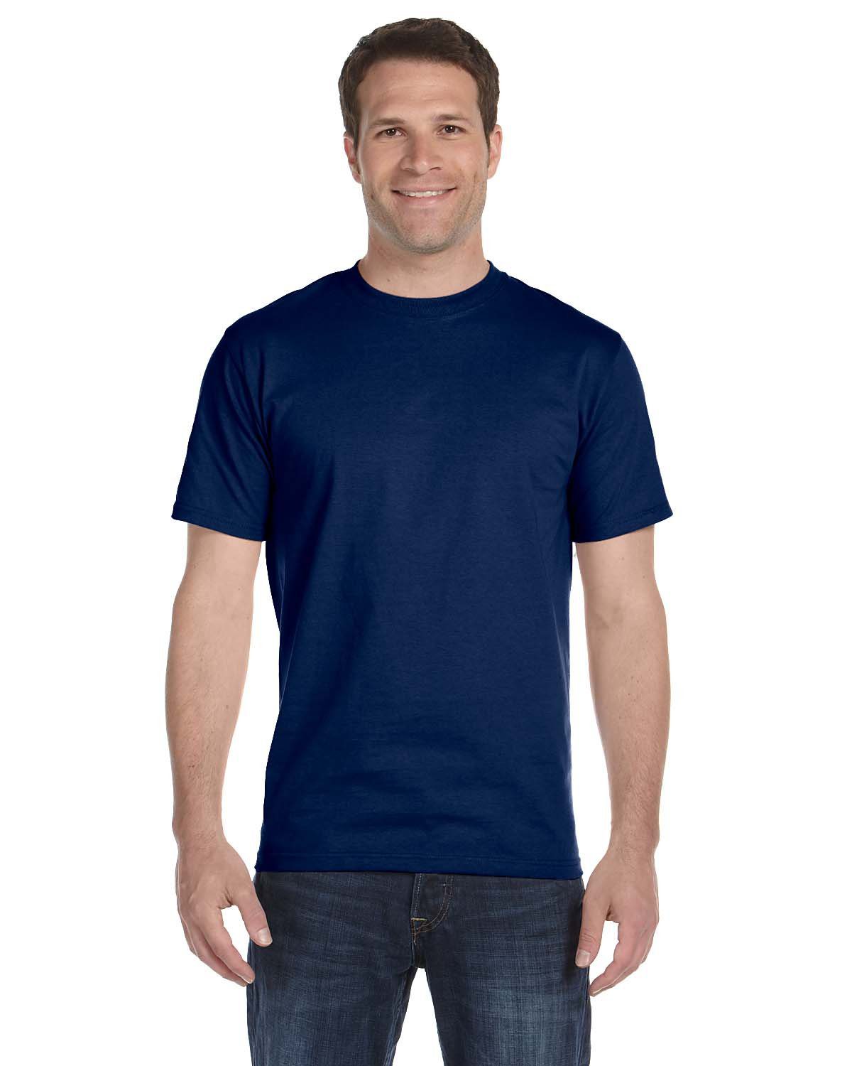Gildan Adult 50/50 T-Shirt #8000 Navy