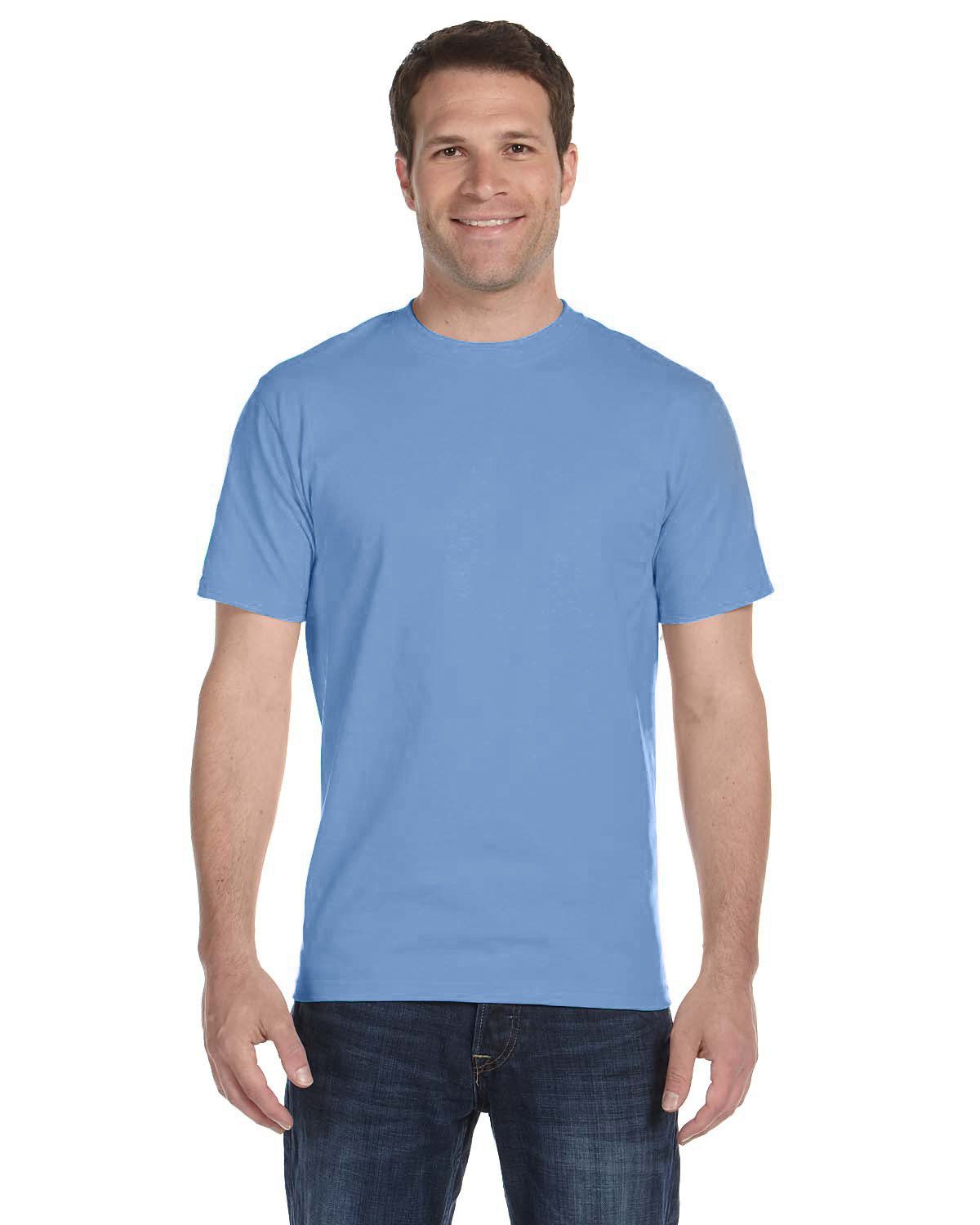 Gildan Adult 50/50 T-Shirt #8000 Carolina Blue