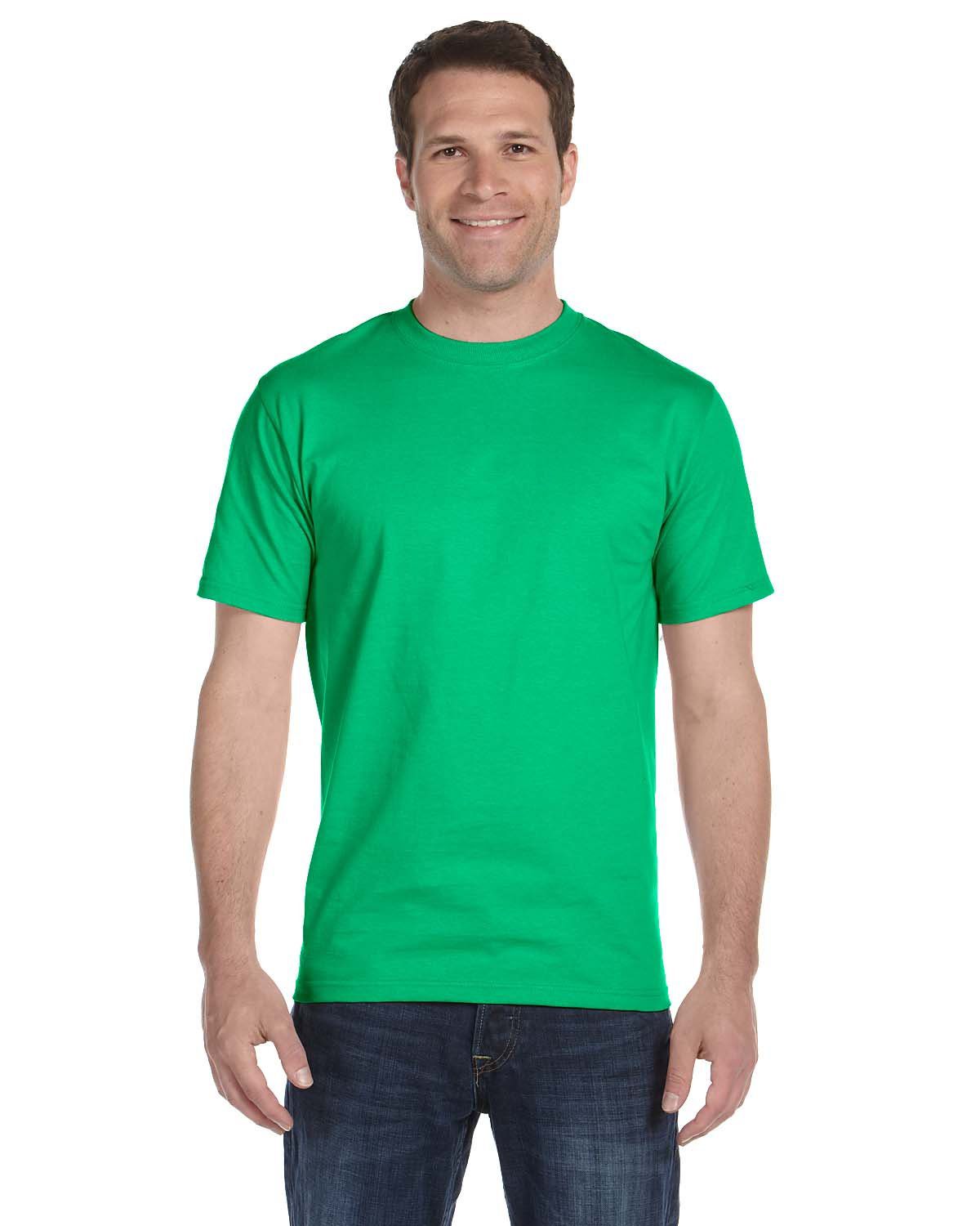 Gildan Adult 50/50 T-Shirt #8000 Irish Green