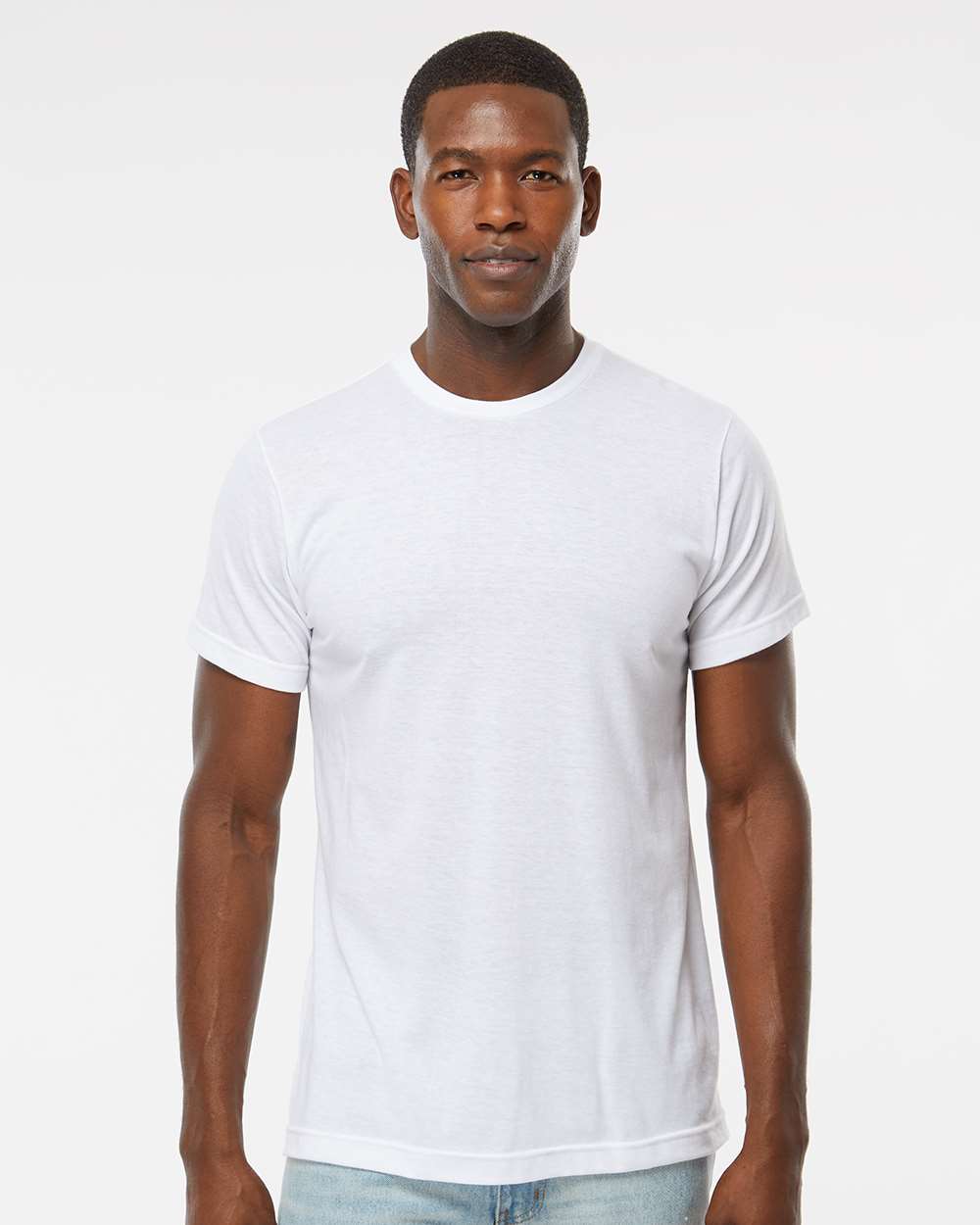 M&O Women’s Deluxe Blend T-Shirt #3540 White