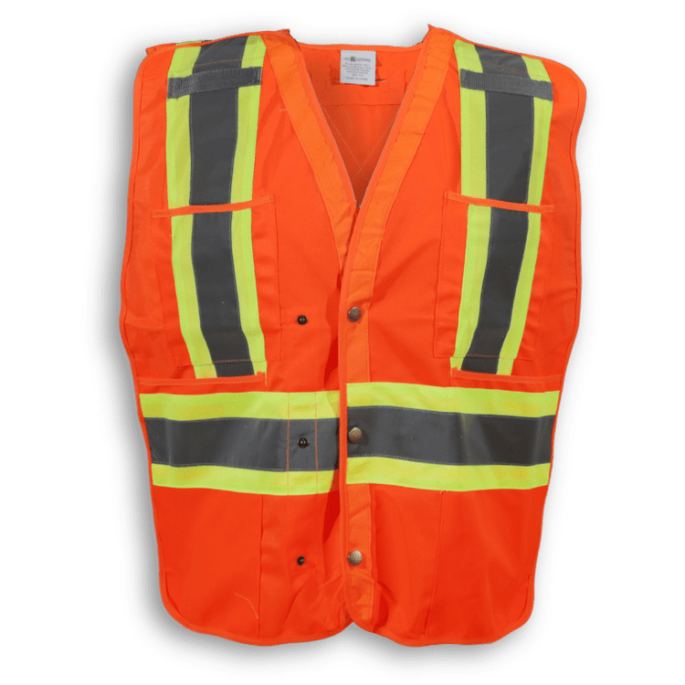 Big K Clothing 100% Polyester Tear Away Safety Vest