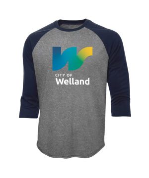 City-of-Welland-Merch-Store_V7-S3526-Heather-and-Navy-Front-Welland-Logo