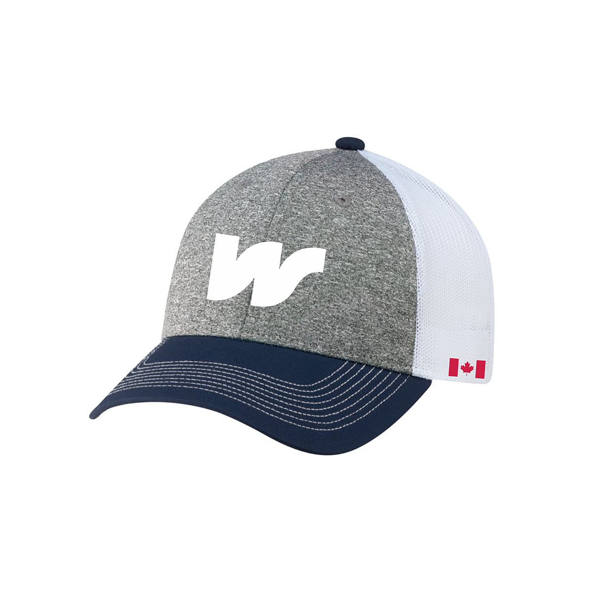 City-of-Welland-Merch-Store_V9-4G645M-Navy-Charcoal-White-with-White-W-CENTRE-OF-HAT